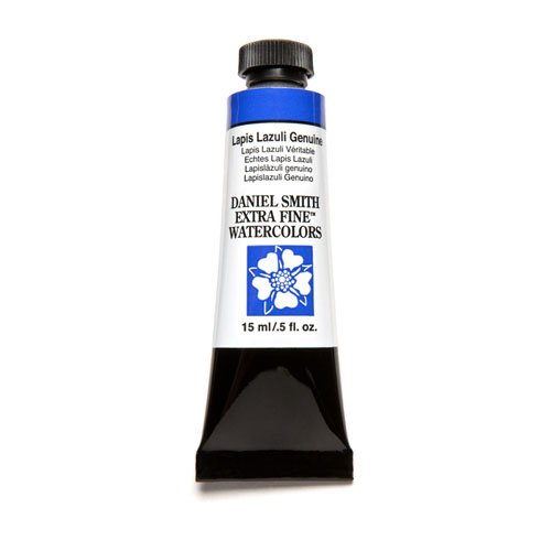 Daniel Smith Extra Fine Watercolor 15ml Paint Tube, Lapis Lazuli Genuine