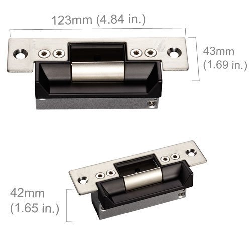 Biometric-Fingerprint-Access-Control-Systems-Keyless-Entry-Kits-USA-Door-Electric-Strike-LockRemote-Control110-240V-Power-SupplyDoorbell-Exit-ButtonRFID-Key-FodsCards
