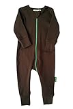 Parade Organics Essential Basic '2-Way' Zipper Romper