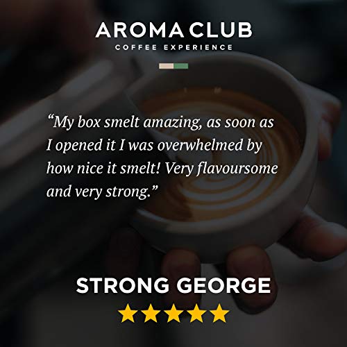 Aroma Club Kaffeebohnen 1 kg – Strong George Dark röstung – brasilianisch – Slow Roast – Für alle Kaffeemaschinen – Bild 7