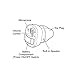Easyuslife EZ-602/VHP-602 In-The-Canal Digital Hearing Amplifier, Beige