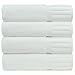 Bare Cotton Luxury Hotel & Spa Towel 100% Genuine Turkish Bath Towels Piano, Set of 4, Gray