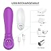 Clitoral Sucking & G-spot Vibrator, Adorime 2 in 1 Oral Sucker Clitoris Vibe with 9 Suction Vibration Modes, Wearable Wireless Control Adult Sex Toy for Women, Waterproof Rechargeable Couple Vibrator