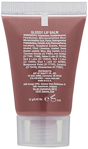 ZOYA Lip Gloss, Boudoir, 0.42 Ounce