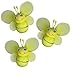 The Butterfly Grove Bailey Bumblebee Decoration 3D Hanging Mesh Nylon Decor for Baby, Yellow Daffodil, Mini/3