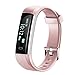 KARSEEN Fitness Tracker,Fitness Watch U2 with Step Counter Watch and Activity Tracker, IP67 Waterproof Fitness Watch as Calorie Counter Pedometer Smart Watches for Kids Women Men (Pink)