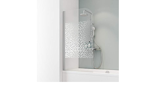 Schulte - Mampara para bañera, abatible y plegable, 80 x 140 ...
