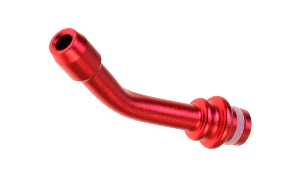 Armerah Pipe Stem Jr 510 Drip Tip eCig Mouthpiece Long/Narrow Aluminium/Solid Single Red