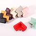 Elf Star 12 Pcs Extra Thick Premium High Density Furniture Table Edge & Corner Guard Baby Proofing Bumper Protector - Jumbo Size Value Pack Off White