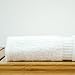 Bare Cotton Luxury Hotel & Spa Towel 100% Genuine Turkish Wash Cloths Dobby Border, White, Set of 12