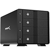 Sabrent boîtier Externe USB 3.2 avec 4 Baies pour disques durs SATA 3,5 Pouces (DS-SC4B)