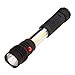 LEDJump Extendable Weatherproof Ultra-Slide Super Bright Magnetic LED Flashlight, Area Lighting Flash Bar Lights, CREE COB 2500 Lumen, Hiking, Camping, Traveling and Home Using, Light Lamp for Outdoor, Powered By 4pcs AAA Battery (Not Included)