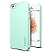 Spigen Thin Fit iPhone SE Case with Premium Matte Finish Coating for iPhone SE 2016 - Mint