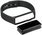 Nuband Activ+ Activity Tracker Sleep Tracking Black Steps Calories Distance view 2