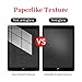 Paperlike Screen Protector for iPad Pro 12.9 2017&2015, Bersem Paperlike iPad Pro 12.9 2017/2015 Anti Glare Matte Screen Protector (2 Pack) with Easy Installation Kit iPad Pro 12.9 Paperlike Film