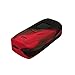DSC-Mart Protective Case for Vaporesso Revenger 220W, Anti-Slip Silicone Skin Cover Sleeve Wrap Gel Fits Revenger Starter Kit (Black-Red)