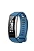 Huawei Eris-B29 Blue Band 2 Pro All-in-One Activity Tracker Smart Fitness Wristband | GPS | Multi-Sport Mode| Heart Rate | Sleep Monitor | 5ATM Waterproof, Blue (US Warranty)