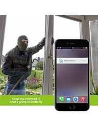 FREECAM - Cámara de seguridad HD activada por movimiento, alarma con detector integrado para análisis de objetos sospechosos, algoritmo...