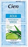 Pack of 10 x (2 x 8 ml) Aqua Moisturising Mask - with aloe vera and jojoba oil