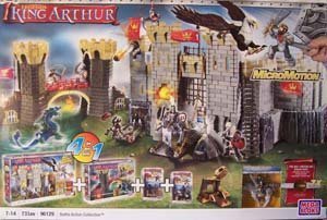 Mega Bloks King Arthur 4-in-1 Battle Action Collection