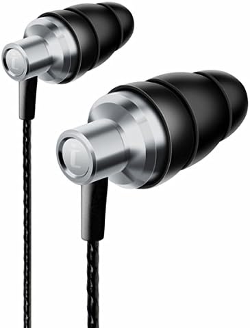 Wired Earbuds,LOFS Stereo Bass Sweatproof In-ear Aviation Aluminum Earbuds for iPhone iPod iPad HTC XIAOMI SAMSUNG Android Smartphones Laptops Tablets MP3 Players-Carbonado