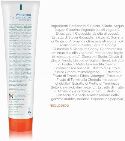 Botanique Whitening simply Peppermint |Prevents germs and improves Oral & Dental health |Strenghtens teeth| All Natural, Fluoride & SLS free | 100% Vegetarian and Vegan Friendly- 150g