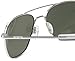 Randolph Aviator Square Sunglasses, 58, Matte Chrome, Bayonet, AGX Lenses