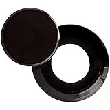 C-Slide Webcam Cover Peep, Black, 1mm Thick, Durable High-Grade Plastic Fits Android Tablets, iPads, Samsung Tablets…