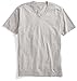 Goodthreads Men's Slim-Fit Short-Sleeve Cotton V-Neck T-Shirt (Available in Tall), Grey Heather, Medium