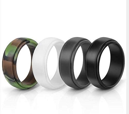 Venti Global Silicone Wedding Ring for Men