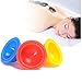 12 Cups Silicone Medical Vacuum Massage Cupping Cups Health Care Travel Set(blue)