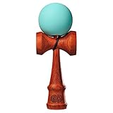 Kendama USA Kaizen Padauk Wood - Silk Matte - Mint