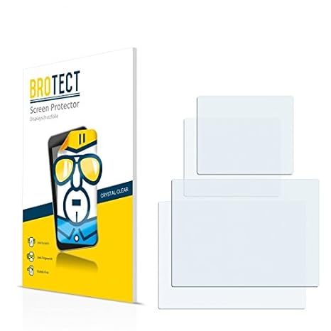 2X BROTECT HD Clear Displayschutz Schutzfolie für Easypix Aquapix W1400 Active (Vorder- und Rückseite) (kristallklar, extrem 