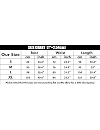 Imysty - Vestido sin mangas para mujer con estampado floral y espalda cruzada