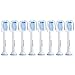 Replacement Toothbrush Heads Sensitive Sonic Toothbrush Heads for Philips Sonicare Electric Toothbrush(8 Pack)