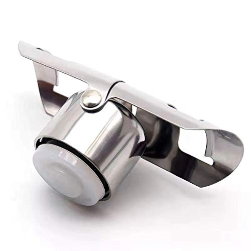 Chohey Champagne Bottle Stopperï¼Œ4 Pack Stainless Steel Sparkling Wine Bottle Plug Sealer Set ï¼ŒChampagne Accessories