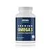 Athletic Greens Omega 3 Fish Oil - 1,300mg Per Serving - 672mg EPA and 448mg DHA Per Serving - 100% Sourced from Wild Caught Small Fish (90) (90 Capsules)