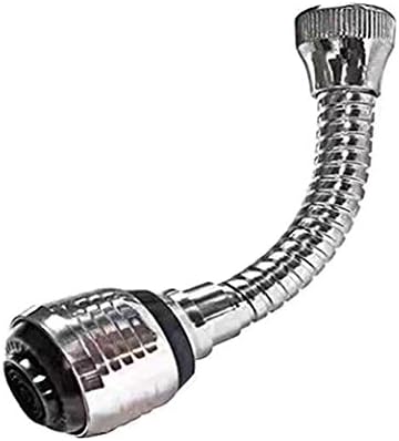 Tianfuheng Faucet Extension Tubes, Flexible 360 Degrees Stainless Steel Faucet Sprayer Extension Device