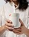 W&P Porter Ceramic Mug w/ Protective Silicone Sleeve, Mint 12 Ounces | On-the-Go | Reusable Cup for Coffee or Tea | Portable | Dishwasher Safe