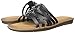 Skechers Cali Women's Indulge 2-Golden Hour Flip Flop,Black,8 B US