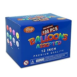Pastel Balloons 100pcs 12" Assorted Color + Balloon