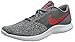 Nike Men's Flex Contact Running Shoes-Cool Grey/University Red-10.5