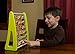 Wooden Alphabet Abacus Activity Center For Toddlers & Kids 1-5 Years –Educational Playing Station For Learning Letters, Numbers, Colors & Small Words –Made Of Non-Toxic Wood W/ Water-Based Colors