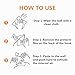 Transparent Adhesive Seamless Wall Hooks - 20 Pack Waterproof,Oilproof,Heavy Duty,No Damage,Bathroom Kitchen Home Storage Hooks,Office