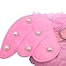 M2cbridge Pink Dog Puppy Harness Leash Collar Cat Vest Strap with Angel Wings (XS)