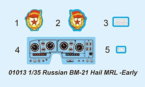 Trumpeter 1:35 - Russian BM 21 Grad Early, Various, Mittel - Image 4