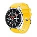 CSVK Compatible with Samsung Galaxy Watch3 45mm/Galaxy Watch 46mm/Gear S3 Frontier/Classic Watch Band Soft Silicone Sport Strap Wristband Bracelet