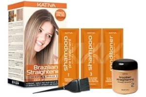 Kativa Keratin And Argan Oil Brazilian Straightening Kit by KATIVA