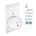 WiFi Smart Plug Compatible with Amazon Alexa and Google Assistant, Smart Plug Mini Wi-Fi Enabled, Remote Control your Devices from Anywhere by GinCuky,No Hub Required,ETL& FCC certification