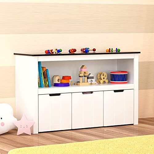 HEQUSigns Kids Toy Storage Toy Chest Storage Organizer with
